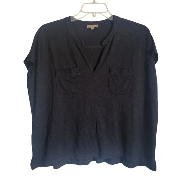 Lilli P Tops - Lilla P Women Black Shirt Size XS Pima Cotton Blend Goth‎ WhimsyGoth